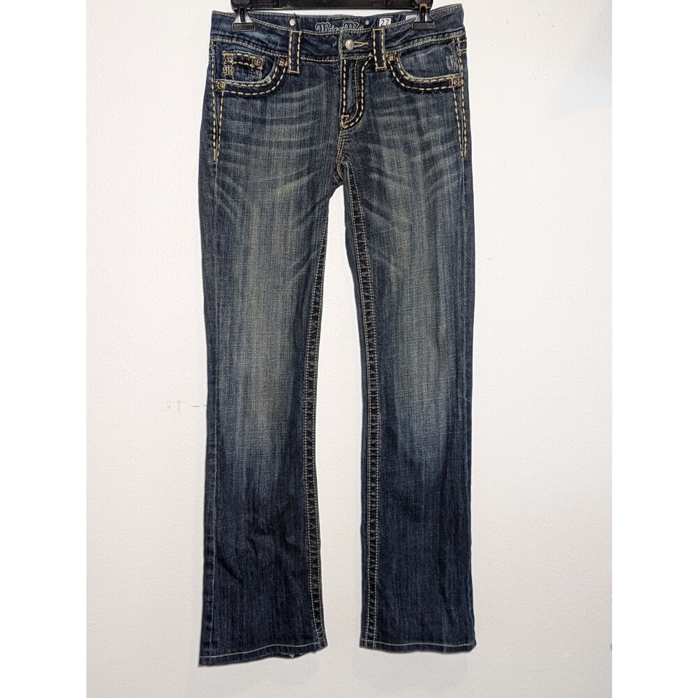 Miss Me Boot Cut 27 Women's Embellished Rhinestone Jeans